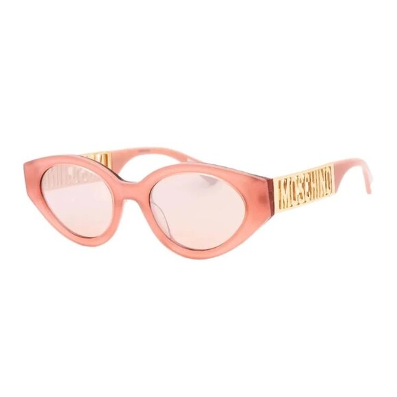 NEW MOSCHINO SUNGLASSES PINK CAT EYE WOMEN EYEWEAR MOSCHINO MOS160/S 035J 2S